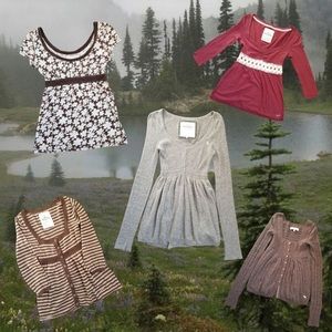 IN SEARCH OF:HOLLISTER,ABERCROMBIE&FITCH, AMERICANEAGLE,AEROPOSTALE BABYDOLL TOP